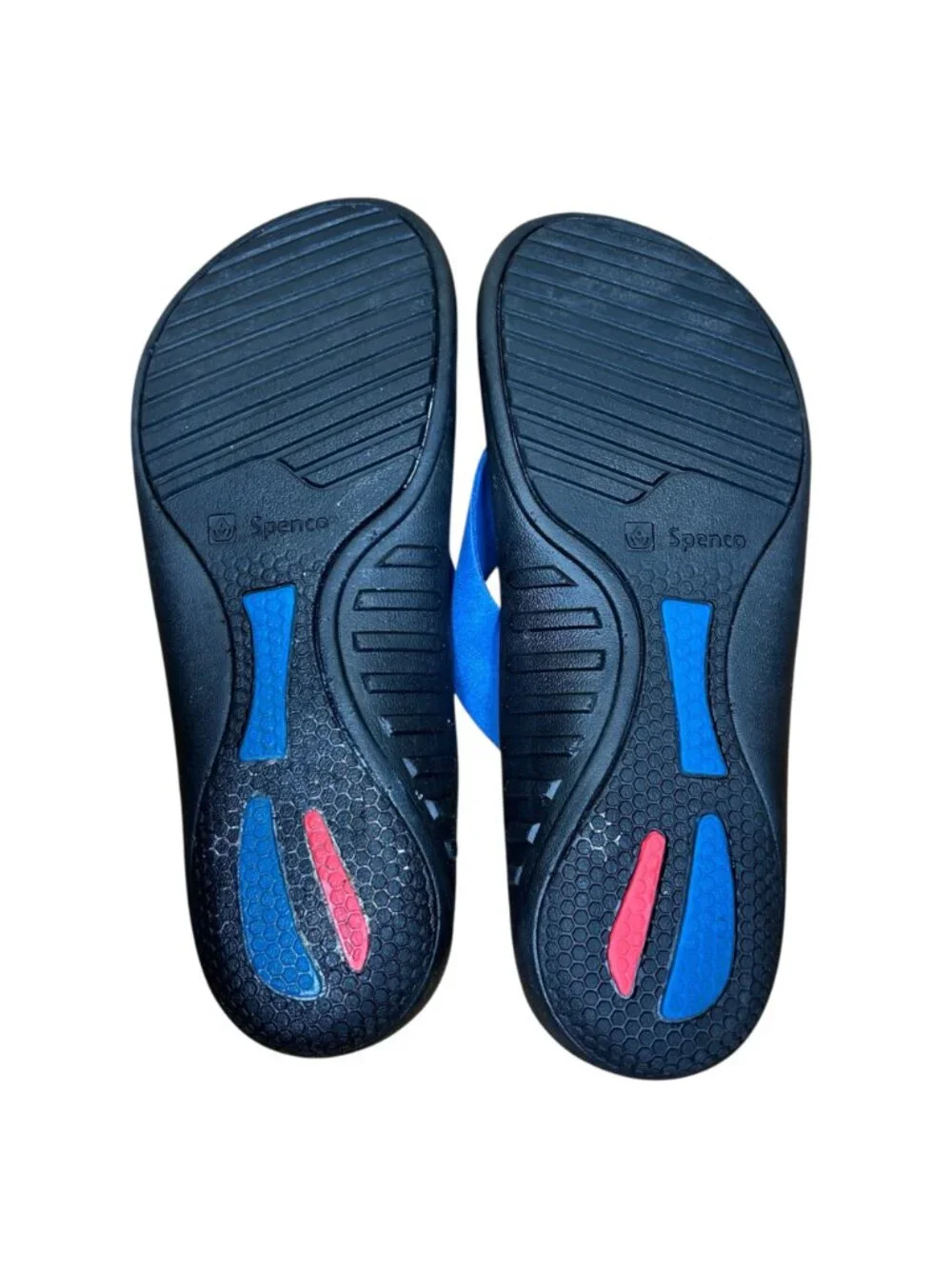Spenco 10 Men Thong Sandal Coastal Beach Casual Comfort